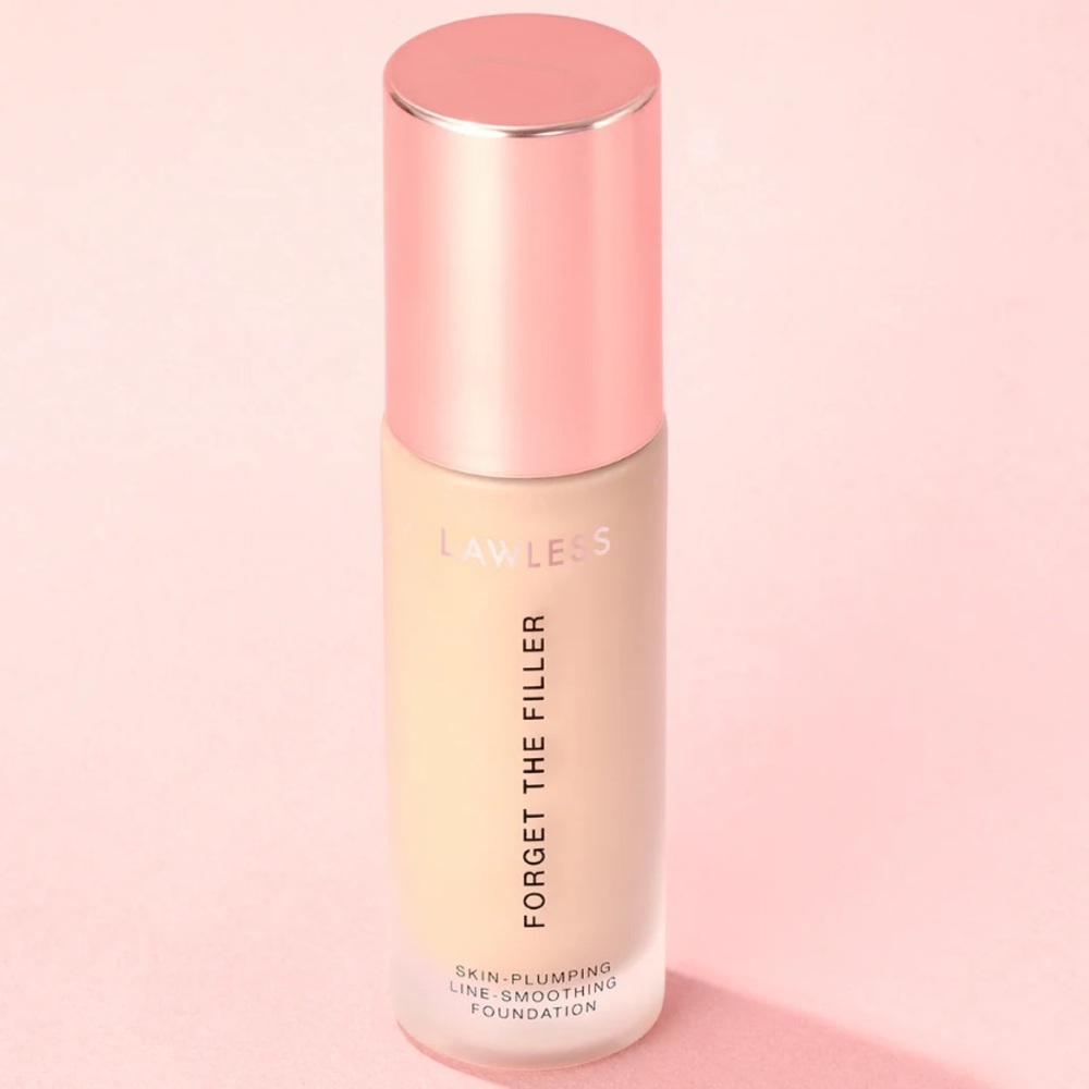 LAWLESS FORGET THE FILLER SKIN-PLUMPING LINE-SMOOTHING FOUNDATION - Shade 3F